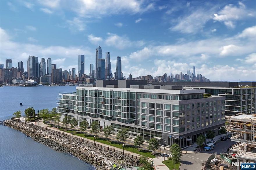 (Contact MARK FOISEY at 2 0 1 - 5 8 2 - 8 8 0 0) - THE AVENUE COLLECTION Building 1000, Residence 306. Boasting 1295-SF plus a full-length terrace, this 2-Bedroom showplace has glorious direct Hudson River and Manhattan skyline views from every window. Spectacularly reimagined, you'll love the just completed comprehensive upgrades that include beautiful wood floors, refinished cabinetry and enhanced lighting. 9-foot ceilings and oversized windows grace this home with wonderful light. Monogram appliances, fixtures by Kohler, beautiful porcelain tile, custom fitted closets and stunning quartz counters complete this rare and wonderful offering. A deeded parking space is included. Come experience living in one of Port Imperial's finest buildings in this coveted location just one block from the ferry terminal. The boutique lifestyle of the Avenue Collection includes 24-hour concierge service, health club, the Hudson Room resident lounge, 2 guest suites and the 3rd level resort style deck overlooking the river. Welcome Home! - (Presented by THE CHEN AGENCY, MARK FOISEY & NELSON CHEN, 2 0 1 - 3 3 0 - 9 8 8 8, C H E N A G E N C Y . C O M)