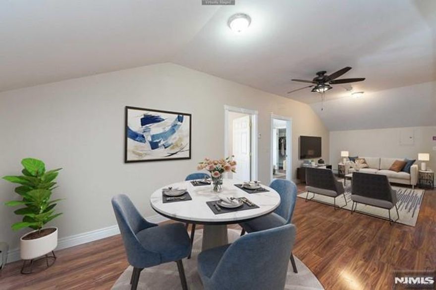 If you are looking for a place that is both quiet & an easy commute, then 132 Paris Ave is for you. Take advantage of this amazing 2 Bedroom Apartment drenched with natural light & situated in the desirable town of Northvale. Once inside, you'll immediately feel at home in your open concept Living Rm/Dining Rm w/ gorgeous flooring throughout & everything easily accessible at your fingertips. Imagine preparing your favorite dish in your Eat in Kitchen while you relax & unwind after a day's work. Down the hall, you'll find a large updated Full Bath, complete with a tub. The 2 Bedrooms both have ample closet space and oversized windows. Parking & Storage provided. Laundry onsite in basement is included, what more could you need!? Close proximity to restaurants, shops, & NYC trains/buses. Credit check and interview required.