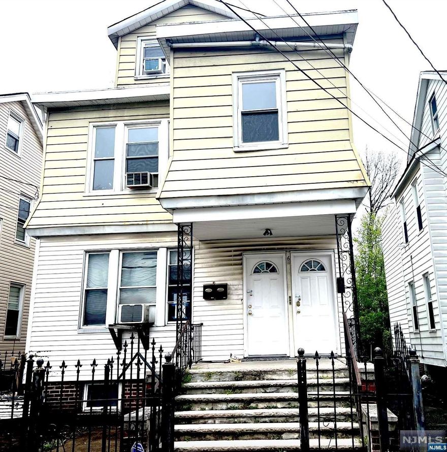 Looking fo a great opportunit in Irvington then come see this 2 family home. Each unit has bedrooms, dining room, galley style kitchens, the basement is unfinished and has plenty of room for storage, there is a driveway that can easily fit 2 or more cars for off street parking. Conveniently located close to schools, shopping, and easy access to major highways with the right vision you can bring this property back to its full luster and potential. Come see it today.