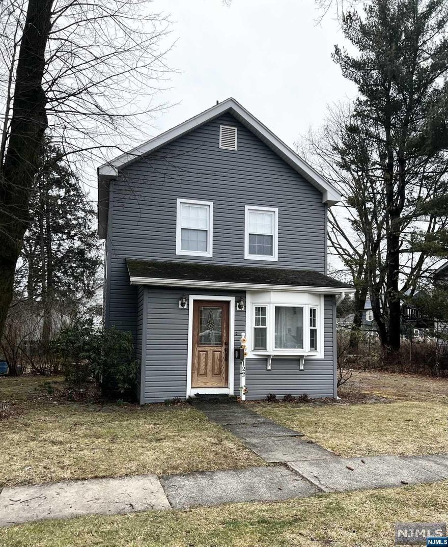 This lovingly colonial just needs some TLC with oversized property. The first floor has living Room and a dining Room for cozy gatherings. A kitchen that includes stacked full-size washer and dryer, dishwasher and refrigerator and there is a furnace closet. The second floor has 3 bedrooms, 1 full bath and a pull down stairs to attic for storage. There is lots of potential and value in this charming home. There is storage shed on the large lot. A wonderful town and location close to all Haskell has to offer. Close to shopping, highways, and schools. Don't miss this opportunity!!! This home is being SOLD AS IS.