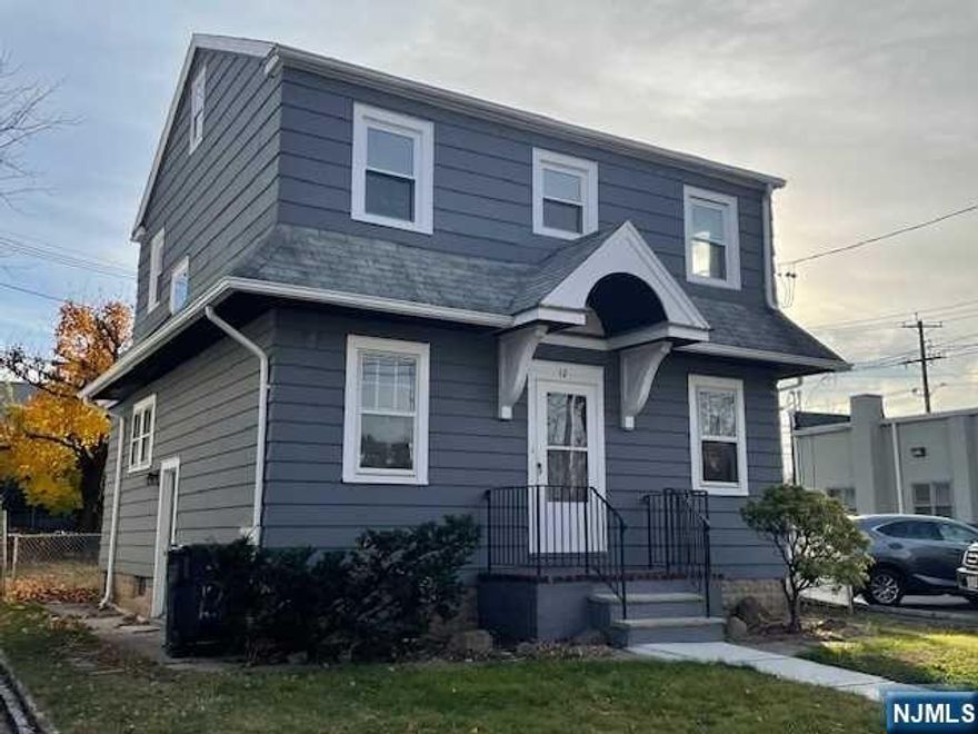 Great opportunity, especially for first-time buyers! Pretty colonial. Freshly painted inside and out. Some replacement windows. Refinished hardwood floors. New kitchen and 2nd floor, new full bathroom! 3 bedrooms. Semi-finished basement. Half bath. Detached garage. Close to NYC buses/shops/schools.