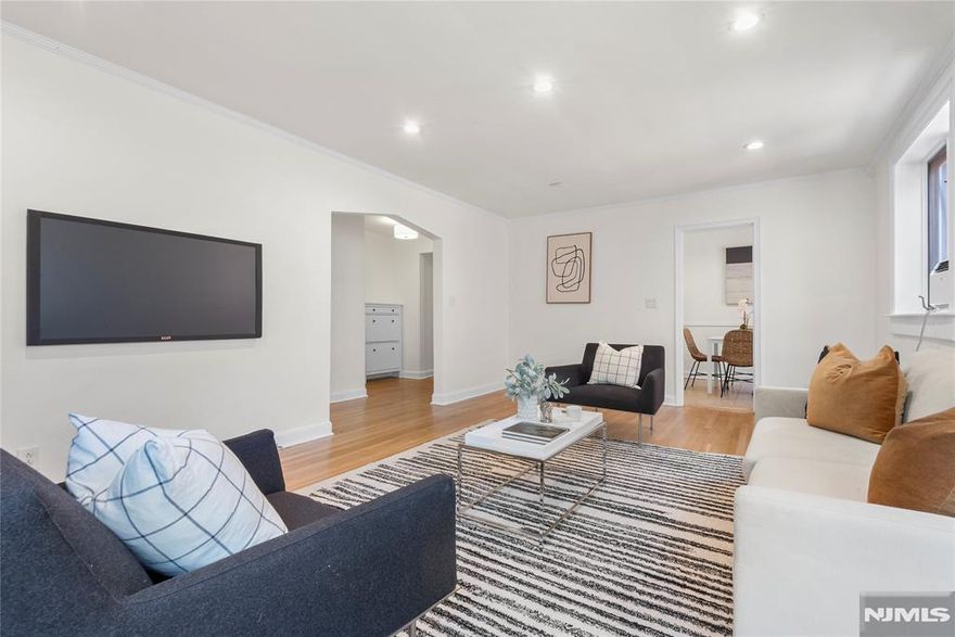 Updated 2-Bedroom Condo with Garage, Basement Storage & Quiet Location â€“ Just 0.1 Miles to NYC Express Bus Welcome to this well-maintained 2-bedroom, 1-bath condominium, ideally situated just steps from express transit to Manhattan â€” yet set further back from the street for added privacy and a quieter living environment. This thoughtfully designed unit features two comfortably sized bedrooms, making it a great fit for a variety of lifestyles. The kitchen includes shaker-style cabinetry and modern appliances that were updated within the last three years, offering both functionality and style. Updated flooring throughout and a clean, full-size bathroom make this home move-in ready. The spacious living area provides an inviting space for relaxing or entertaining. Additional highlights include a private garage for parking or extra storage, as well as a shared building basement storage area â€” ideal for seasonal items and more. The HOA fee includes water, heat, maintenance of common areas, and an on-site superintendent for added convenience. Located just 0.1 miles from the express bus stop to NYC, this is the final local pickup for a fast, direct drop-off at Port Authority. The seller holds a real estate license as an agent. Quiet, comfortable, and commuter-friendly â€” Apartment 17 is a smart opportunity in a prime location.