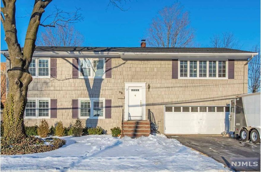 Totally renovated and move-in ready! This is the home you have been waiting for. The first floor feature two bedrooms and a fully renovated bathroom. The first floor features a living room, dining room, kitchen, two bedrooms, a fully renovated bathroom with a double sink, a master bedroom with a fully renovated bathroom and a very spacious walking closet. This home is Newly renovated and upgraded with all the amenities, nothing to do just unpack.The ideal location for commuters is the proximity to park/ride, train and every highway. rtes 3/gsp within minutes or walk to NYC bus for a short 20 min ride into nyc. or multiple train stations available close by as well. Who would believe a home like this exists right outside NYC ? A must see!