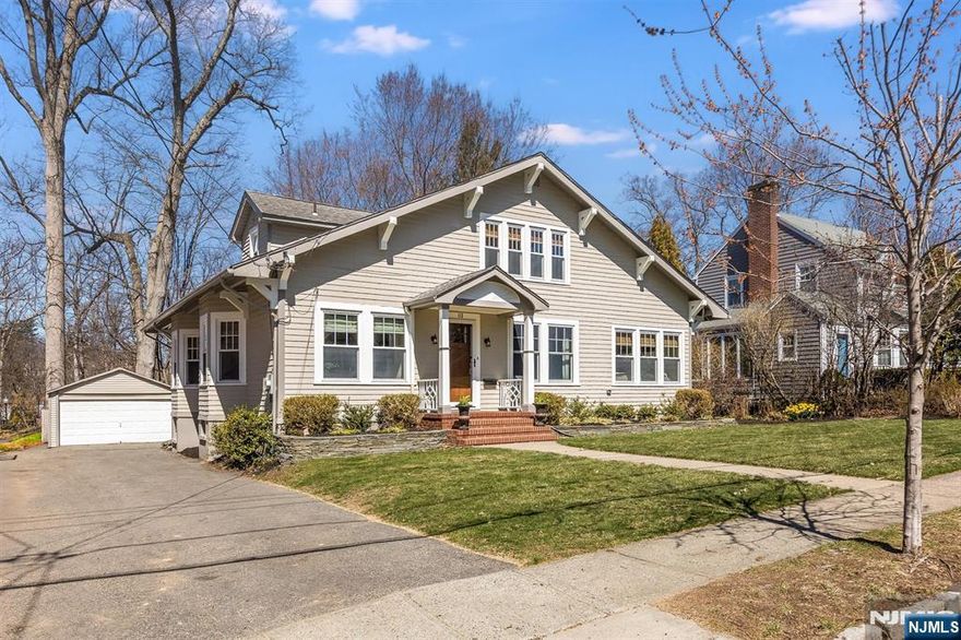 Step into the warmth and character of this beautiful 1921 Craftsman, where historic charm meets modern comfort. Adjacent to Verona Park, this home offers the best of nature, & convenience. A welcoming entry invites you into a sunny LR feat. stone fpl and original woodwork. The formal DR w/original built-in cabinet, is perfect for hosting and flows to the spacious familyrm. The updated kitchen blends modern and vintage; ss appl,marble countertops,pantry, and breakfast area overlooking the backyard with lake views. Conveniently located on the main flr, the primary suite offers a peaceful retreat with W/I closet and modern bath. The ensuite boasts a spa-like feel; a free-standing tub & glass-encl shower. Upstairs, 3 large BR's provide comfort & flexibility plus renovated hall bth & storage. The finished b'ment features the space needed for rec and play. The private backyard is a tranquil oasis. An unbeatable location next to park amenities; tennis/pickleball courts, playground, & lake.