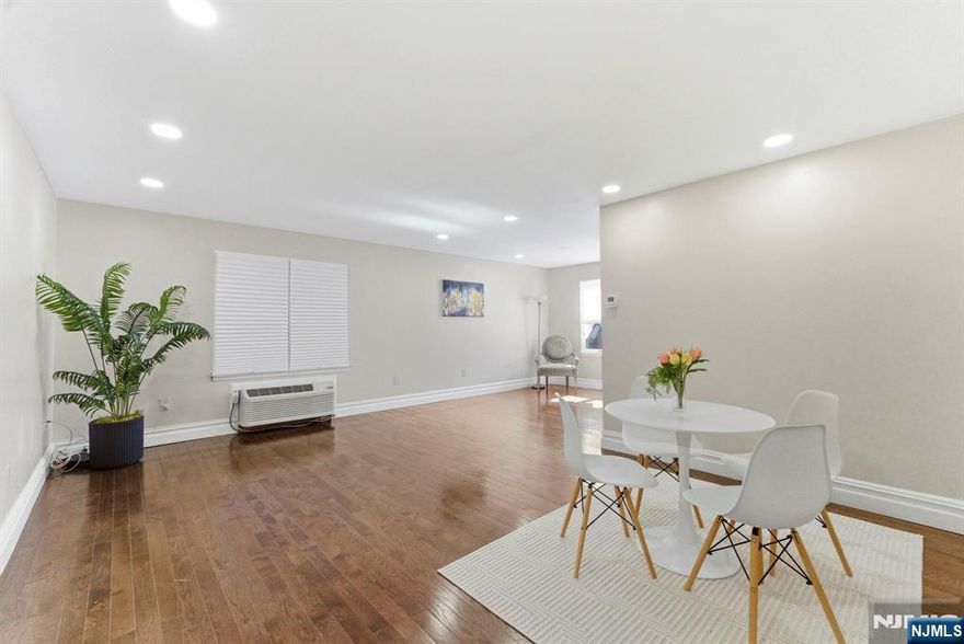 Spacious 1BR Condo with Deeded Garage Parking â€“ Guttenberg Well-maintained 1-bedroom, 1-bath condo offering approx. 725 sq ft of comfortable living space. Features a functional layout, a bright living area, a fully renovated bathroom, and a generous bedroom with great closet space. Includes deeded indoor garage parking, a rare and valuable feature. The HOA covers water and common-area maintenance. Laundry on-site. Prime location just minutes to NYC transportation, shopping, parks, and Boulevard East. Perfect for first-time buyers or investors!