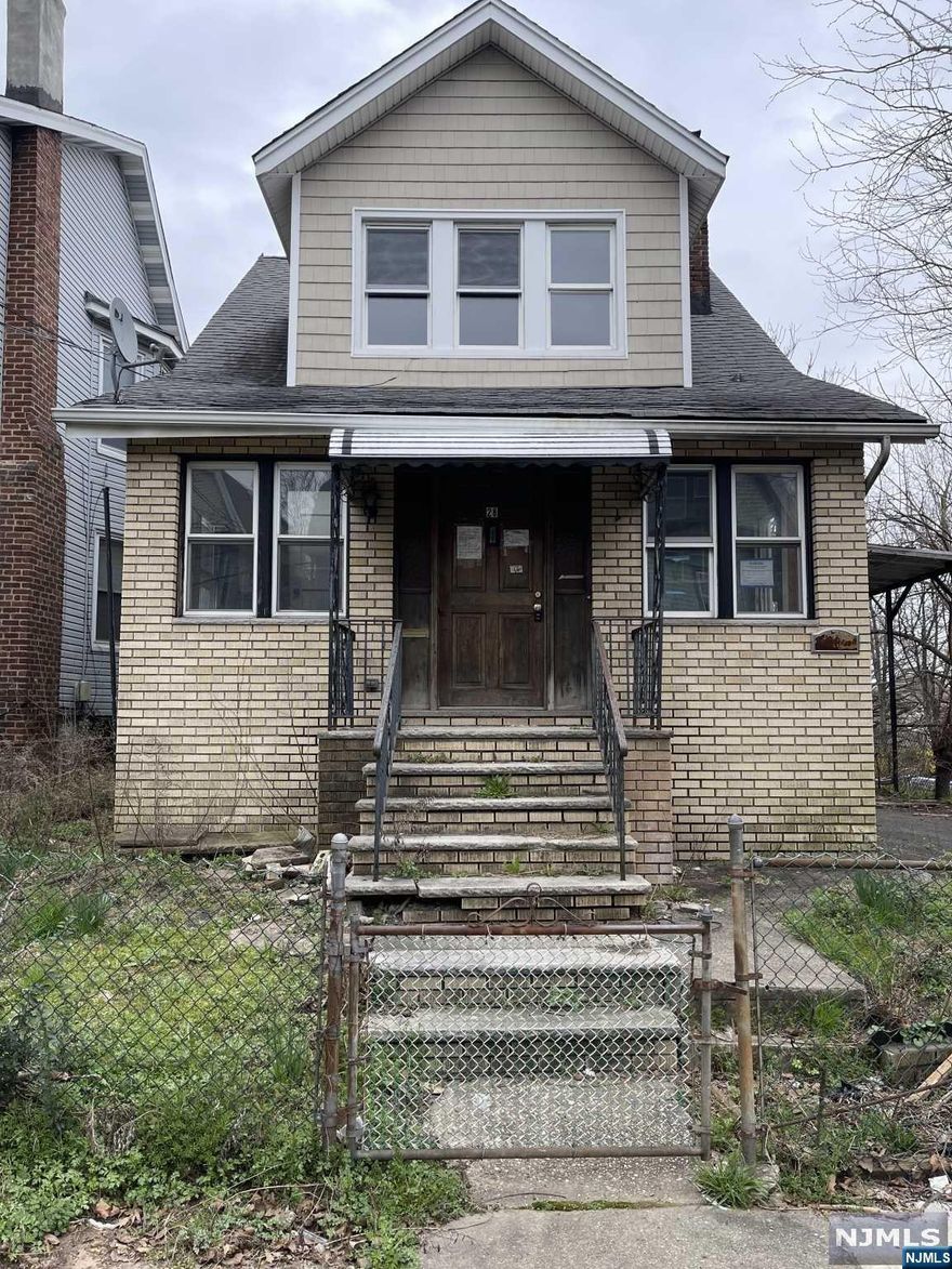 Investor special! Home is in need of extensive and full renovation. Originally configured as a 2 bedroom, 1 bathroom home that is ready for your remodeling. Please note this is a lender owned, foreclosed property and renovations are not yet complete. The seller makes no representations about the home and the home is being sold AS-IS. This property does not qualify for conventional or FHA loans. It is assumed there is an oil tank located underground in the front yard. All offers must be cash offers or hard money loans. Buyer is responsible for performing all due diligence and obtaining surveys and C/O if needed.