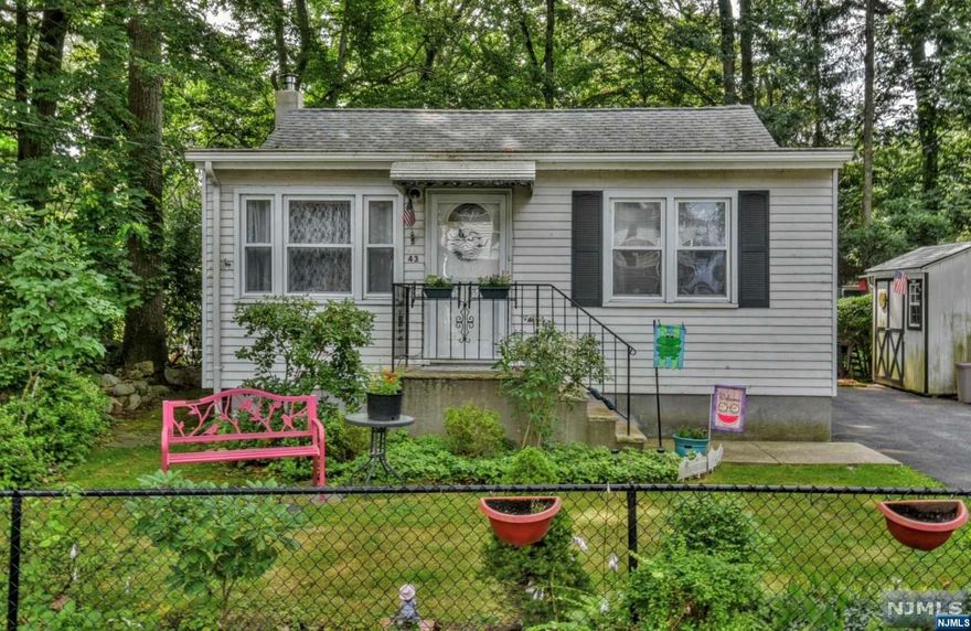 Welcome home, this charming home has held lots of memories and wonderful times...and now it's time for YOU to make your own memories and enjoy all that Lake Hopatcong has to offer. The potential is here...2 bedrooms, 1 full bath, eat-in kitchen, deck, flat, level backyard, shed, parking for 4 plus cars. Bring your ideas and get ready to make an offer...this one won't last. Located on a cul-de-sac, with plenty of on-street parking. Enjoy all Lake Hopatcong has to offer...beaches, boating, year-round activities, and is close to shopping, transportation, and the lake. Bring your imagination and this lovely home is just waiting for someone to fall in love with it, just like it did years ago. This home is being sold in as-is condition.