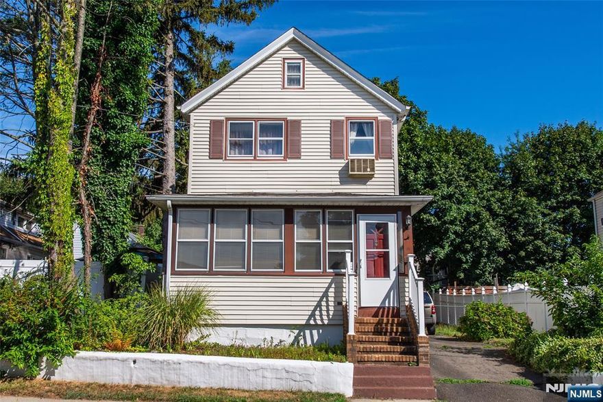 Opportunity awaits here in Hawthorne at this well-maintained colonial, ready for you to make it your own. Step inside to a sun-filled porch, perfect for morning coffee or evening relaxation. The spacious living room and dining area offer plenty of room to gather, with a convenient powder room just off the kitchen. Upstairs, youâ€™ll find two comfortable bedrooms and a full bath. The full, unfinished basement provides generous storage options. Outside, enjoy the fenced backyard, complete with a shed, plus the convenience of your own driveway. With solid bones and plenty of potential, this home is the perfect canvas for your vision.