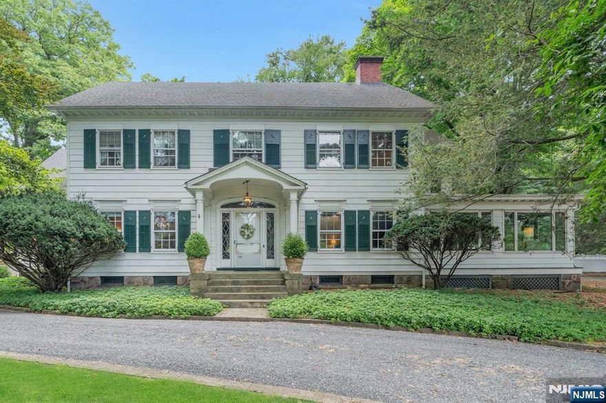 Discover this LUXURIOUS 6-BR residence nestled on a sprawling 1 1/2 ACRE property, offering the perfect blend of TRANQUILITY and city CONVENIENCE. Located just 15 min from GW BRIDGE,this home is IDEAL for NYC COMMUTERS, with commuter train only 6 mins away and bus service to the PORT AUTHORITY steps from your door. Enjoy TOP-RATED SCHOOLS and essential amenities like WHOLE FOODS within a 5-min drive. The home boasts breathtaking views of HISTORIC DEMAREST and the picturesque town pond, providing a SERENE ESCAPE. The expansive grounds are perfect for FAMILY LIVING, featuring lush landscapes and a PRIVATE POOL for ULTIMATE RELAXATION and entertainment. The spacious,ELEGANTLY DESIGNED interiors provide both COMFORT and SOPHISTICATION. This MUST-SEE property offers a REFINED yet PRACTICAL living space, making it the IDEAL choice for discerning buyers seeking LUXURY, CONVENIENCE, and great EDUCATIONAL opportunities. Come discover how this EXCEPTIONAL home can be your LIFESTYLE ASPIRATION