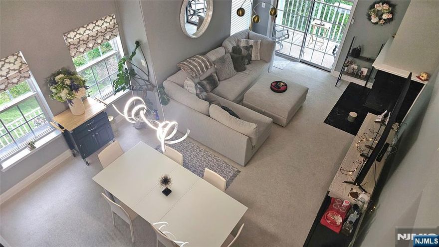 Come home to this peaceful unit located in a private section of Paddington Square. This PARTIALLY FURNISHED unit is bathed in light and features an open concept living and dining area. A covered balcony is just off the space with a serene treelined view. A cozy fireplace completes the space. A nice sized kitchen with wood cabinetry and granite countertops is perfect for the home chef. Two bedrooms and fully renovated spa bathroom completes this floor. Upstairs is an extra large loft space perfect for a home office, additional living space, play room, or whatever fits your lifestyle, and a spacious primary en suite with walk in closet.