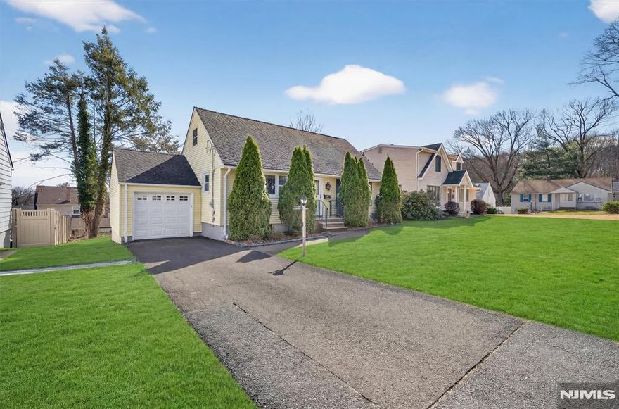 An exceptional opportunity to enter one of Passaic Countyâ€™s most sought-after markets. Ideally situated in highly desirable Hawthorne, NJ, this home is nestled within a charming neighborhood surrounded by properties of significantly higher valueâ€”offering both immediate comfort and long-term upside. Inside, gleaming hardwood floors have just been refinished, while much of the first level has been freshly painted, creating a bright and inviting atmosphere. The main floor features a comfortable living room that flows seamlessly into an eat-in kitchen, with a separate dining or family room just beyondâ€”complete with access to the backyard for easy indoor-outdoor living. Two bedrooms and a full bath complete this level. Upstairs, a high ridge line presents a compelling opportunity for expansion, with the potential to create two additional bedrooms or a private primary suite. The full basement provides flexible space, including a large semi-finished area ideal for recreation, along with dedicated storage and utility space. A single-car garage offers covered parking, while a full attic with pull-down stairs adds even more storage for the years ahead. Whether youâ€™re a first-time buyer or looking to invest in a strong location, this home presents a rare chance to put down roots and grow into something truly special.