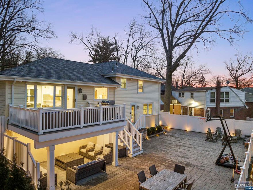 Call Jason Pierce 201-397-5888. Turnkey move in ready split level in prime east hill location, on beautiful street close to downtown and NYC transportation. Long list of recent renovations (See video for details) includes reconstruction of backyard with new fencing, landscaping, new patio with fire pit, covered area, & maintenance free deck. New roof, windows, doors, Kitchen, Bathroom, HVAC, floors & subfloors, California Closet, Hunter Douglas shades, water heater, paver driveway, walkway and more. Updated smart lighting, waterproofing, 200 amp elec panel. Can easily be converted back to a 4 bedroom house! Lower level has great ceiling height. The VIRTUAL TOUR link for this listing contains an enormous amount of relevant information including a comprehensive video tour with hidden features & room dimensions, written description, additional photos, floor plans, and a complete interactive 3D model of the home.