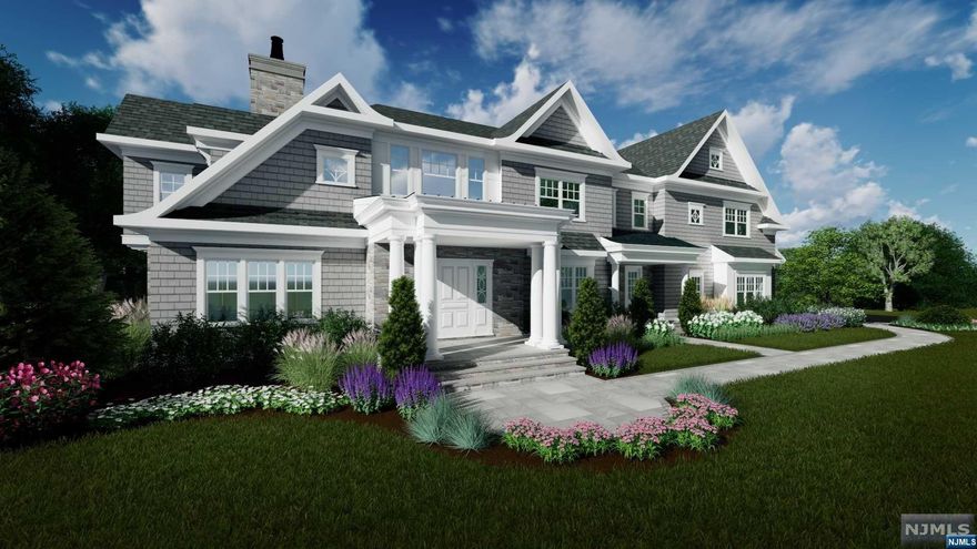 LAST ONE LEFT NEW CONSTRUCTION on almost 3 acres in one of Montville's most desirable communities Bear Rock Estates. Building starting May 2023 there is still time to customize, pick out finishes, add a pool and more. This Hamptons style estate sits on a wooded lot in a private cul de sac street, plans have been made for 5600 sq ft home. Everything is grand starting with dramatic double story foyer, great room and gallery, 10 ft ceilings, 2 fireplaces, 3 car garage, covered patio overlooking private property and more. Gourmet chef's kitchen with walk in pantry, large island, breakfast room and wet bar. This home is an entertainer's dream. First floor bedroom with full bath plus 5 additional bedrooms on second floor. Luxurious primary suite with sitting area, WIC, full bath with stall shower and soaking tub. All bedrooms have walk in closets and en suites. Convenient location, short walk to Pyramid Mountain, Masar Park and easy access to highways, shopping and more.