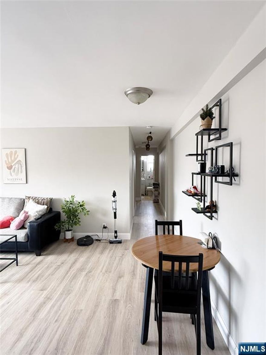 Sun-Filled & Private Corner 2-Bedroom Condominium in a Prime Location This bright and exceptionally quiet corner unit, located at the end of the building (not a middle unit), offers enhanced privacy and a peaceful living environment. The home was fully renovated approximately two years ago and has been meticulously maintained ever since. It features a modern granite kitchen with stainless steel appliances and an updated bathroom. Brand-new hardwood flooring has just been installed throughout, adding warmth, elegance, and a fresh, refined finish to the space. Rent includes heat, hot and cold water, as well as one outdoor parking space for added convenience. Perfectly situated within walking distance to shopping centers and schools, and offering easy access to major highways, this sun-filled residence provides a seamless commute to NYCâ€”an ideal combination of comfort, privacy, and convenience. ***For those with verified excellent credit and income, the landlord offers the option of a one-month security deposit.***