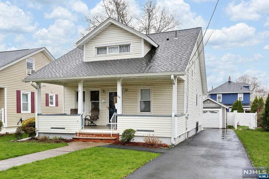 Welcome to this inviting 3 bedroom, 1.5 bath home nestled in a serene neighborhood. Upon arrival, you're welcomed by a charming lemonade porch, ideal for enjoying the outdoors. Step inside to discover a nice size living room, banquet size dining room and an updated kitchen, complete with sleek countertops and modern appliances. The spacious living areas offer plenty of room for relaxation and entertainment, with a designated home office or a potential fourth bedroom, first floor is complete with a full bath. Second level has three bedrooms and a half bath. Additionally, this home features a full basement with direct outside access, ready to be transformed into a versatile rec or family room, providing endless possibilities for customization. Many new updates within the past five years. This home offers a tranquil retreat, providing a peaceful haven for you and your family to enjoy. Come take a look!