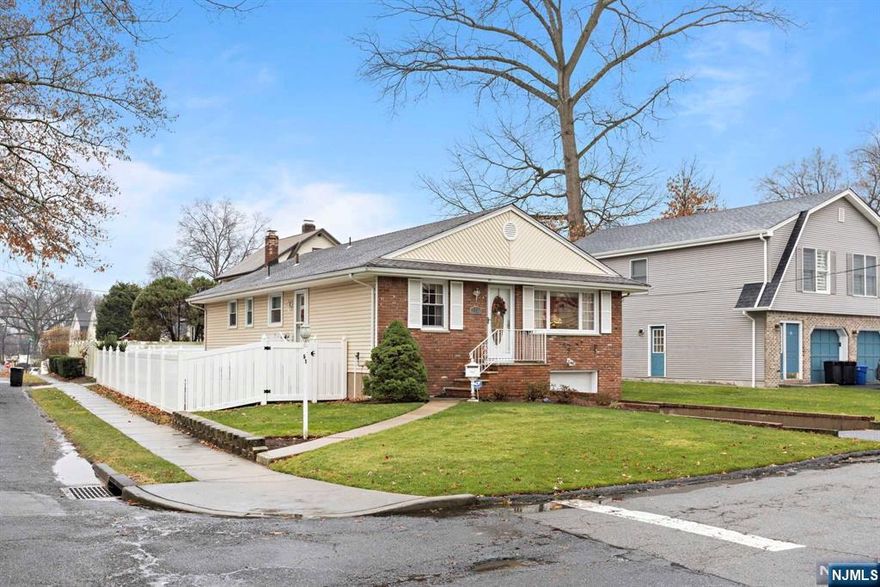 Rare opportunity to own a meticulously maintained 3 bedroom raised ranch on a quiet corner lot in beautiful Dumont! Easy single floor living! Spacious fenced in back and side yard. Walk right into a wide living/dining area connected to a lovely kitchen with breakfast nook. The long hallway takes you back to 3 well sized bedrooms, all with ample storage space. Primary bedroom features double closets and ensuite half bath. Full unfinished basement has plenty of potential and is incredibly clean and dry. New roof 2013. Multi zone central HVAC. HIGHEST & BEST OFFERS DUE BY TUESDAY 12/17 @ 4pm