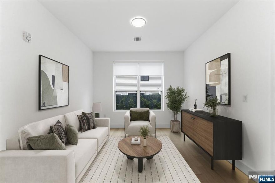 Move-In Ready 2BR/2BA Condo with Garage Parking, In-Unit Laundry & Easy NYC Access Perfectly positioned for commuters, this clean and vacant 2-bedroom, 2-bath condo offers comfort, convenience, and a low-maintenance lifestyle in a well-kept HOA-managed building. With a bus stop right across the street, getting into NYC is simple, making this an ideal option for those who want easy city access without giving up space or practicality. Inside, the unit features a functional layout designed for everyday living, with well-proportioned rooms, two full bathrooms, and the added convenience of a washer and dryer tucked neatly into a closet within the unit. The kitchen is fully equipped with all appliances included in the sale, including refrigerator, stove, microwave, dishwasher, washer, and dryer, and the home is being sold as-is. Building amenities add even more value, including 1 assigned garage parking space, gym access, and a shared outdoor backyard area. With an HOA of approximately $334/month (to be confirmed), this condo offers a strong combination of location, amenities, and ease of ownership. A smart opportunity for commuters, first-time buyers, or anyone seeking simple, move-in-ready living in a convenient location.