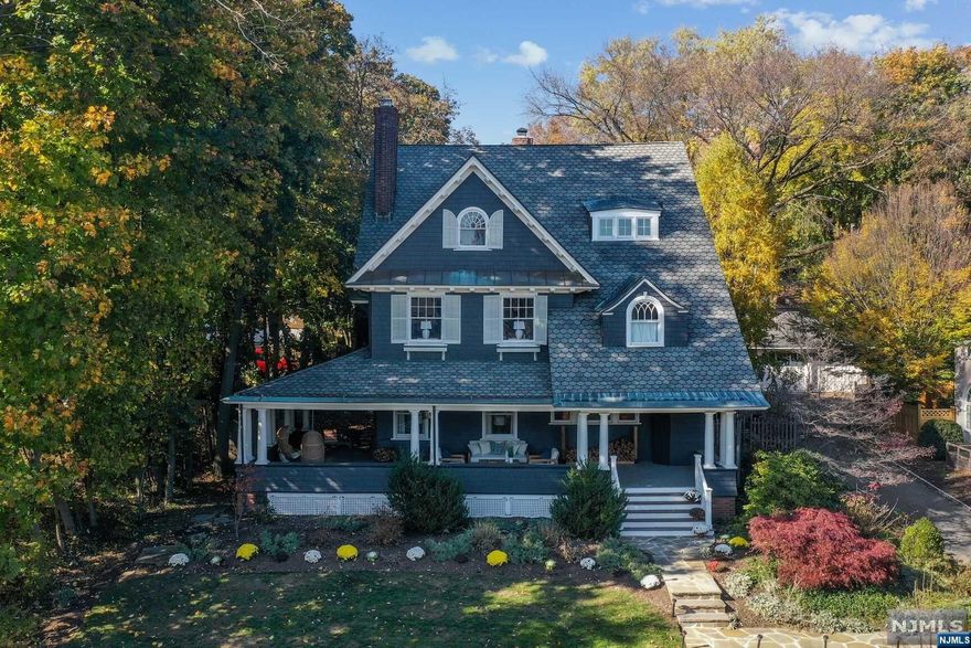 Live indoors and out in this Effingham North designed Victorian gem. The welcoming, oversized wrap around front porch is perfect for summer get togethers, sitting on a porch swing or drinking that lemonade! The dramatic Entrance Hall with sweeping staircase and the classical details throughout will capture your heart. The 1st floor boasts a show stopping Living Room with a wood burning fireplace. The stunning Dining Room is perfect for entertaining or a quiet elegant dinner for two. The deluxe Sally Ross chef's Eat in Kitchen with Butler's Pantry and mudroom offers custom cabinetry and top of the line appliances. The office and Powder Room complete the 1st floor. The second floor includes a sitting area on the landing, original built-ins, a fabulous Primary Suite with new ensuite Bathroom, wood burning fireplace and walk in closet, 2 additional Bedrooms and 2 updated Bathrooms, and second floor Laundry. The 3rd floor adds a generous den/playroom (think bouncy house), a guest bedro