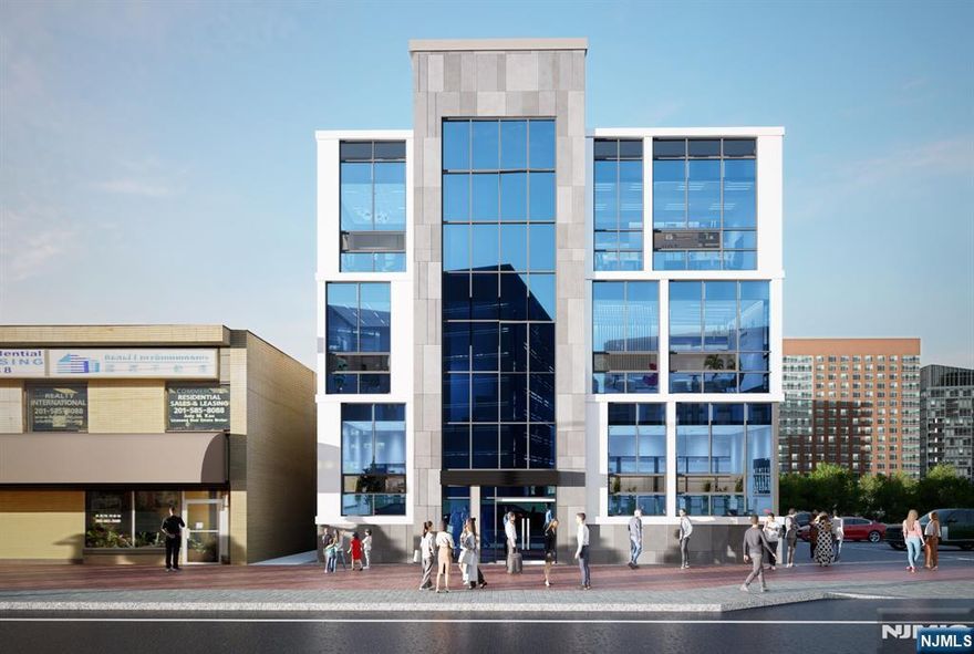 One of the Best locations in Fort Lee for Retail business, across from the Hudson Lights, 100'x150'/120' Land, construction permit is ready to knock the ground, 21000 Sqft building can be used for whole retail or office.