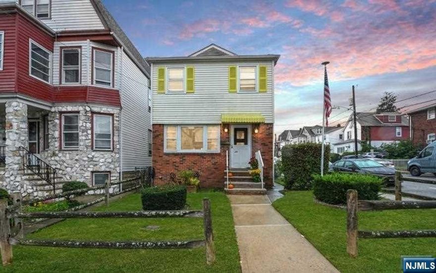 Charming 3 bedroom colonial situated on a large corner lot. Just one short block away from downtown North Arlington gives you easy access to NJ Transit Bus, shopping and restaurants. Gleaming hardwood floors throughout the first floor. Eat in kitchen with newer appliances and stainless double oven, formal dining room and finished basement/bonus room with bar area make entertaining a breeze. Lovely backyard with deck and off street parking.