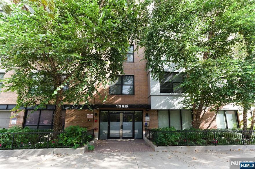 Spacious 2 BR 2 Bth condo with high-ceilings in a beautiful area of Hoboken. 2010 built. Rent includes one garage parking space, and use of fitness room, court yard, bicycle rack, and in unit Laundry! Great open layout with beautiful two Bedrooms separated by spacious, sun-filled Living Room/Dining Room area; Entertaining and modern Eat-In-Kitchen with stainless steel appliances; Master Bedroom Suite with large Master Bathroom; Full of bright light throughout the day. Beautiful and quiet residential street with a childhood center conveniently located right across the street. Close to transportation, Resiliency Park, Trader Joe's, and great restaurants in this very desirable Hoboken town. Ready for move-in.