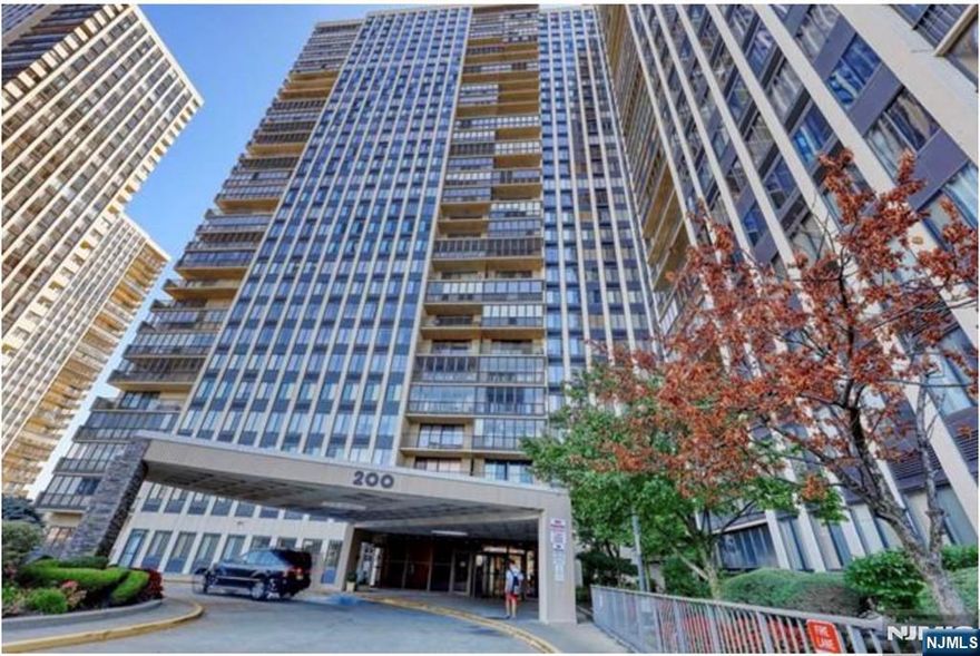 This 2-bedroom, 2-bathroom unit (#2201), boasts a generous 1,211 square feet of living space, creating an ideal blend of comfort and modern living. The natural light that is coming from the balcony, offering breathtaking views of the sunset and the surrounding meadowlands. Both bedrooms are spacious and thoughtfully designed to ensure privacy and tranquility. Located in a vibrant community, residents have easy access to local amenities, shopping, dining, and transportation options. The monthly maintenance fee includes essential services such as cold and hot water, common area maintenance, a 24-hour doorman, a playground, a children?s playroom, a community room, a pool, tennis, pickleball, and basketball courts. The property is being sold strictly as-is. No credits or repairs will be provided. Certificate of occupancy will be the responsibility of the buyer.