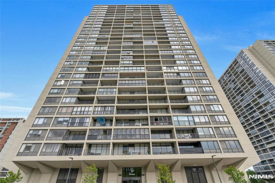 Rarely on the market-This stunning 2 bedroom 2 bath apartment with fabulous views of the Hudson River, GW Bridge and NYC. Wonderful closet space. Recently renovated baths and floors. The modern kitchen boasts newer appliances, quartz countertops, an open floorplan that is great for entertaining. Sit outside on your terrace and admire the fabulous views of the water and skyline. Approximately 1450 sq ft. Premier garage parking transfers with the sale. All- inclusive maintenance covers: Cable & electric, Heat and A/C, Water & RE Taxes, 24 hr. doorman, security, tennis/pickleball court. Two pools. Exercise room in each building. Country club lifestyle with fabulous walking grounds. Convenience store on site. Monthly charges $3651.34 which includes Maintenance $2779,20 +cap assess $675 + cable/internet $71.54 +garage parking $105.60 +ammenities $20. All-inclusive maintenance covers: Cable & Internet, Electric, Heat & A/C, Water & Taxes Additional perks include one garage parking space, 24-hour doorman & security, tennis courts, gym, two pools, playground, and park-like grounds. Plus, a deli on-site for added convenience! Don't miss this rare opportunityâ€”schedule your viewing today!