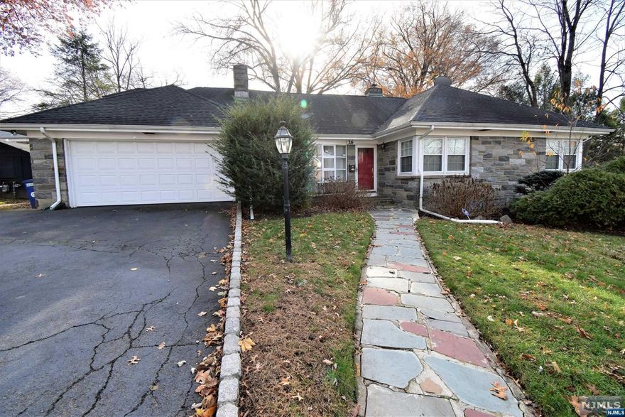 One Floor Living at it's finest! Large & spacious Ranch style home w/many features to give you all that you are searching for in a home. As you enter into the foyer w/coat closet, you are welcomed into the formal living rm w/wood fpl & dining rm. There is a bonus rm w/fpl off of the dining rm currently used as an office w/access to the backyard & garage. The modern kitchen has new refrigerator & stove. Family rm lined w/many windows & 2 sets of sliding doors to the yard. Master Suite has a walk-in closet & shower stall bath. 2 additional bedrooms, large enough for Queen/King sized beds & double closets. Full Bath off the hallway which has 2 small linen closets. Full finished basement w/laundry, rec area w/bar. Oversized garage w/attic access. Backyard Oasis w/large in-ground pool, entertaining patio & side yard. Many updates to the home listed on the Seller's Disclosure. Central A/C, hardwood & tile flooring. Being sold strictly as is.