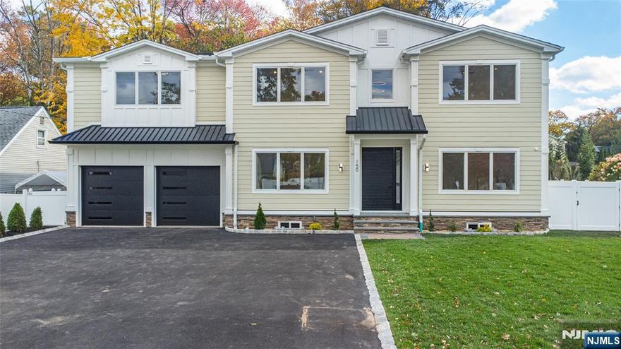 Welcome to a new era of luxury living. This stunning 6 BR / 5.5 BTH new construction residence in the heart of Paramus offers suburban luxury at its finest. Upon entering, you'll be greeted to a dramatic 2-story entry foyer & sunlit open-concept Living Room that flows into a banquet-sized Dining Room w/ gleaming hardwood floors. The show-stopping Gourmet Kitchen features a grand center island, custom cabinetry, designer fixtures, & top-of-the-line appliances. The adjacent Great Room with soaring ceilings & a statement fireplace creates an inviting atmosphere for gatherings. The 1st floor also includes a Junior Suite with Full Bath, Butlerâ€™s Pantry, well-appointed Mudroom, & direct access to the oversized 2-Car Garage. Upstairs, the Primary Suite is sure to impress the most discerning buyer with its dual walk-in closets, fplc & a spa inspired bath with oversized shower & soaking tub. A second Junior Suite, 2 additional Bedrooms, a Full Hall Bath, Loft/Office space, and a convenient Laundry Room complete the upper level. The fully Finished Basement is hosts to the ultimate in entertainment featuring a sleek Wet Bar, state-of-the-art Theater, Home Gym, 6th Bedroom, Full Bath, & ample storage. The park-like yard is fully fenced-in providing both blissful tranquility & a great space to entertain. Appreciate all that living in Paramus affords you: close proximity to top-rated schools, golf courses, premier shopping, lush parks including Van Saun Park/Zoo & an EZ commute to NYC.