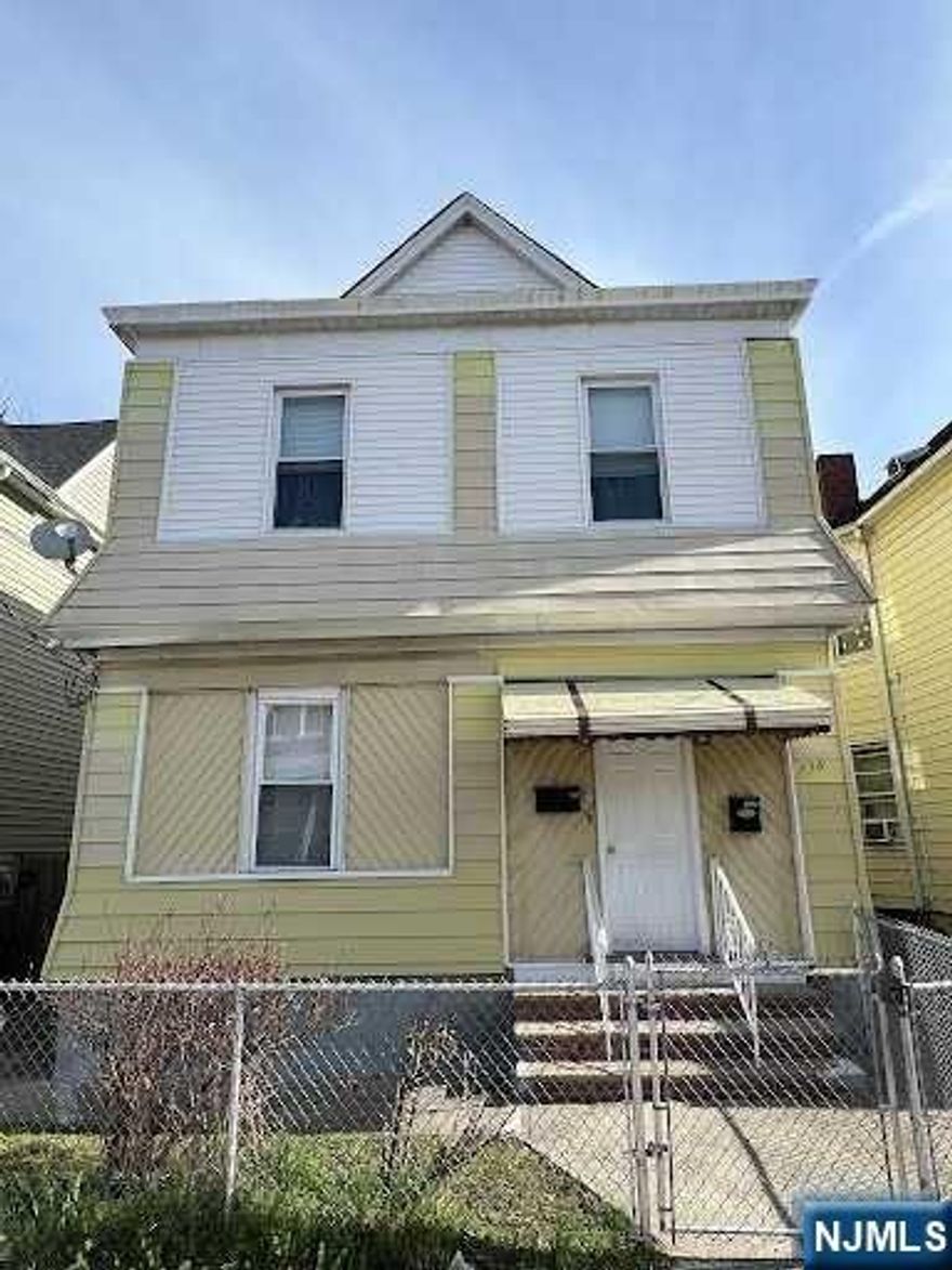 Looking for a two-family property to invest or live in? The first floor has 3 bedrooms and 1 bathroom with a kitchen, dining, and family room. The second-floor apartment consists of two floors with a combined 4 bedrooms, two bathrooms, living, family and dining room. The basement also has 2 finished rooms with an additional full bathroom. The utilties are separate for gas, electric, heat, and hot water (water bill is shared). In addition, there's a shared driveway leading to a detached two car garage. Schedule your private tour today before it's too late!