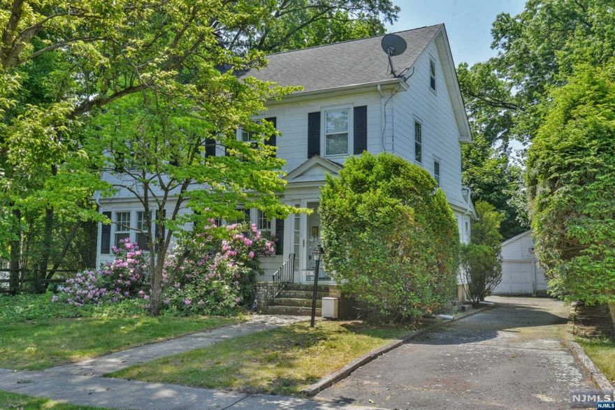 This is a great opportunity to own a diamond in the rough in highly desirable Upper Montclair. Living Rm, fireplace, hardwood floors with inlays, FDR/wood floors with inlays, Den/Office, MEIK. Primary bedroom has an extra area that can accomodate a primary bathroom to be added. Large walk-up attic. 2 car garage with long driveway which can accommodate extra parking. Montclair offers an excellent commute by train to NYC. Close to fabulous Mountainside Park and Montclair Village. A MUST SEE! Sold strictly "As-Is." Buyer is responsible to obtain all permits required to transfer ownership.