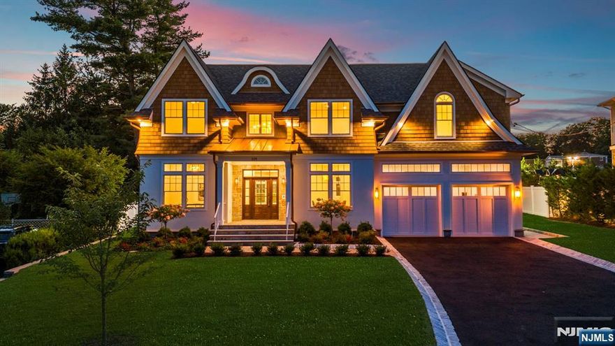 Experience the elegance of Hamptons-inspired living in this beautifully crafted home by S3G Group, in such a desirable Paramus. Featuring 6 spacious bedrooms and 6.5 bathrooms, this property offers 7,300 total sq ft and modern amenities. The design blends classic charm with contemporary style, creating a refined and comfortable living environment. Enjoy 10 ft ceilings on the 1st floor, 9 ft ceilings in the basement, white oak floors throughout. Discover a unique opportunity to own a high-quality home in a sought-after location.