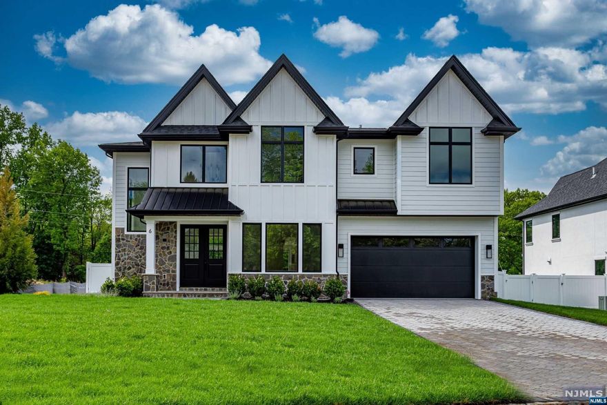 Stunning Custom Built Home, brought to you by RockSolid Builders. BRAND NEW SUBDIVISION OF 11 HOMES!! Welcome to your dream home! This brand new construction masterpiece is a true gem, offering luxurious living in a highly sought-after neighborhood of New Jersey. With meticulous attention to detail and high-quality craftsmanship, this exquisite property is sure to impress even the most discerning buyers. 5,370sqft of finished interior space, 6 Bedrooms with 5 & 1/2 bathrooms. Two car Garage. Chef's Kitchen (Subzero & Wolf appliances), Great Room with Double/Height Ceilings and Fire Place (gas). Master bedroom with His/Her Walk-in closets, and Master Bathroom. Fully finished Basement, with extras already included as standards such as: Media/Movie Theater, Gym Room, Recreational Room (no extra cost). Don't miss the opportunity to own this exceptional new construction home. Please call me to schedule a tour!