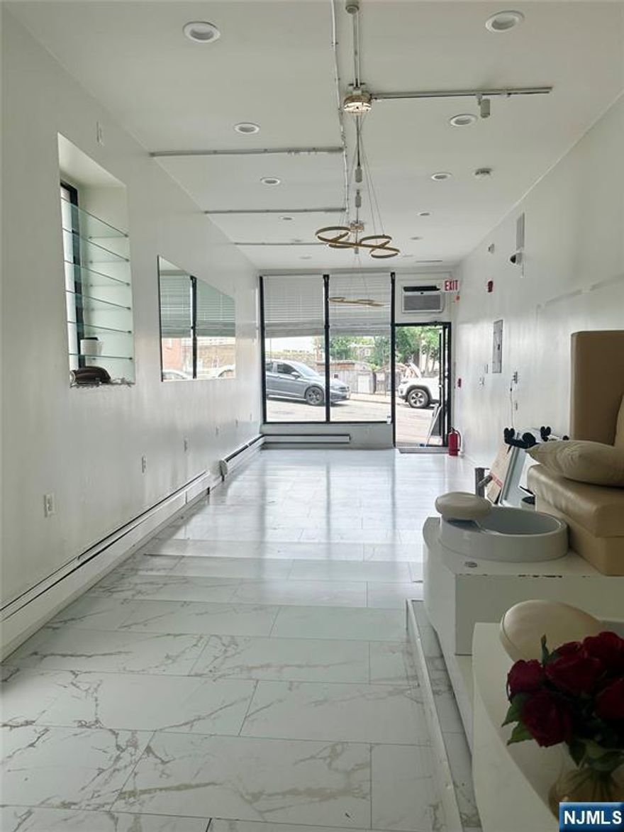 Prime retail location!! Located in the heart of Edgewater. Up the block from Whole Foods. Surrounded by well established businesses. This space was fully operational as a Nail Salon & Skin Care until recently and can be converted to different type of business. Street parking and municipal parking across the street. Owner has NJ real estate license.