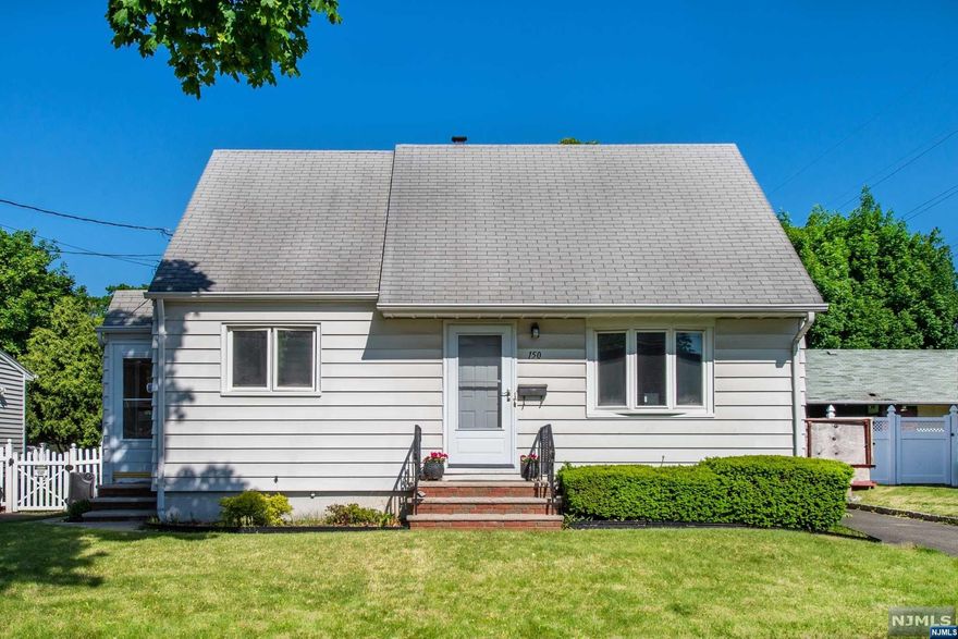 Fall in love with this charming cape ready for you to add your finishing touches to make it your home! This 3 bedroom, 1.5 bathroom features newly finished hardwood floors on the first floor. Large property with endless possibilities on a quiet cul de sac close to public transportation, shopping, library and houses of worship.