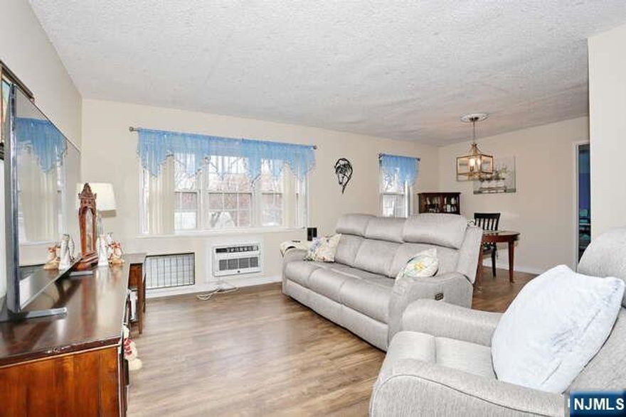 DON'T MISS the BEST VALUE for a 2 BEDROOM CONDO in the PASCACK VALLEY !!! Top-floor living meets convenience and style in this beautifully updated "RARE two-bedroom" condo in the sought-after Roxbury building. Step inside to find a bright, open layout featuring a spacious living room that flows seamlessly into the dining areaâ€”perfect for everyday living and entertaining. The updated kitchen showcases newer appliances, new-retro tin ceiling, modern lighting, updated and fresh flooring, creating a clean and functional space. Both bedrooms are generously sized with large closets, while the updated bathroom and new flooring throughout add to the homeâ€™s move-in-ready appeal. Fresh paint gives the entire unit a crisp, modern feel. Enjoy a full suite of amenities including an elevator, garage parking, private storage closet, pool, tennis courts, and fitness centerâ€”everything you need for easy, low-maintenance living. Laundry room in hallway. $50/month for garage. Ideally located just four blocks from the vibrant downtowns of Westwood and Hillsdale, with shops, dining, and convenient train access nearbyâ€”this home offers the perfect blend of comfort, lifestyle, and location. Donâ€™t miss this rare opportunity to own a top-floor unit, in one of the areaâ€™s most desirable communities!!!