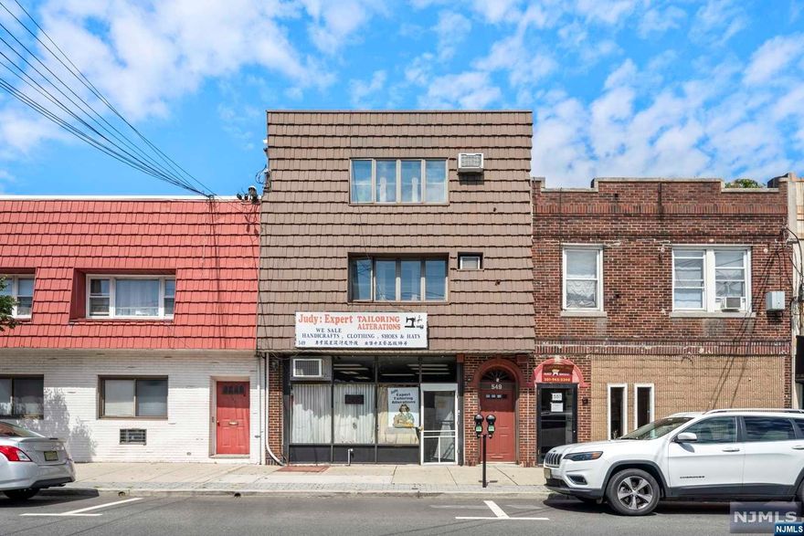 LOCATION, HIGH FOOT TRAFFIC, WELL MAINTAINED MIXED USE, IN CLIFFSIDE PARK BUSINESS DISTRICT. RETAIL ON FIRST FLOOR. MONTH TO MONTH. 2ND AND 3RD ARE OCCUPIED WITH STEDAY FLOW OF INCOME. PLENTY OF STREET PARKING ON ANDERSON AND SIDE STREETS. MOTIVATED SELLER.