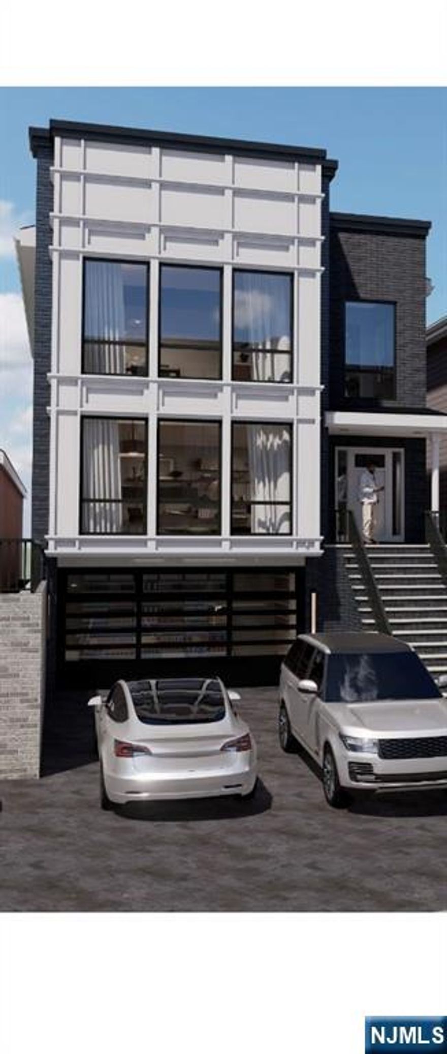 Introducing a beautiful and spacious brand new construction 2-Family Home in Belleville, NJ. It features 3 beds and 2 baths on each floor with a master full bath and walk-in closets. Open concept living/dining area, kitchen with SS stove, microwave and dishwasher are included. Quartz counter tops, washer/dyer hookup on each floor, 2-car garage. Approximately living space is 1,688 sq. ft. on each unit. Strategically located near mass transportation, Route 21 & 280, Newark Airport, Penn Station; shopping centers and restaurants. Date of completion approximately 04/2026. Please text/ call agent with any questions.