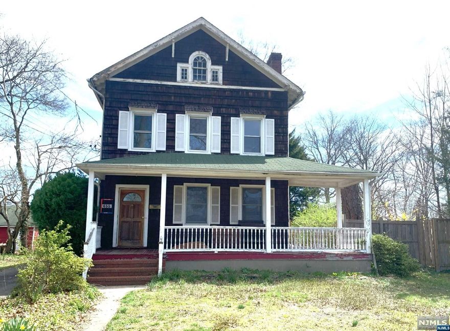 Imagine the possibilities of this unique multi-family home settled on an oversized lot, 2 car garage and addit. parking for 4+ cars in the desirable Oakview section of Bloomfield. This home was loved by generations of the same family for over 150 years. The many charming details include cedar shakes, large front porch, bright sunroom, custom woodwork, stone fireplace and historic milk door. The layout can be reconfigured, currently separate utilities. Unit 1- 1 bdrm, 2 baths (1 handicapped accessible), LR w/ wood burning fireplace, DR, kitchen, porch, bonus room & deck leading to the yard. Unit 2- 3 bdrms, 1 bath w/ imported Mexican tiles & laundry hookup, LR, kitchen & sun-room with separate electric heat. The yard incls. original farmhouse barn & 2 car garage. This home is being offered "as is' & provides a unique blend of tranquility & accessibility. Close to the heart of town, highways, schools, parks, shopping, dining & ideal for NYC commuting.
