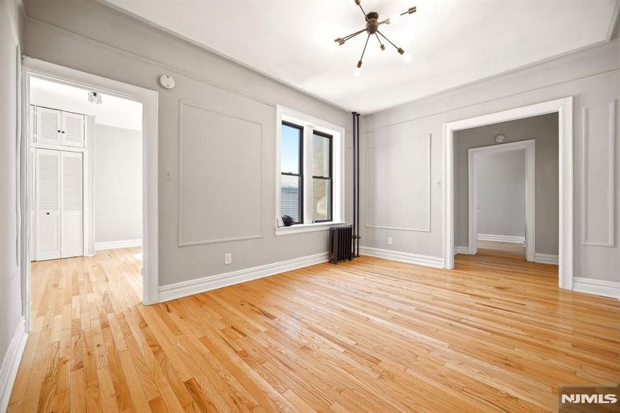 Welcome to this chic, sun-filled 1 bedroom condo in Jersey City Heights, perfectly situated for urban living with a touch of nature. This bright and airy unit offers a serene retreat with ample natural light, creating a warm and inviting atmosphere. The bedroom is large enough to fit a king size bed. This building features a shared Wash/Dry Room in the basement of the building. Located just steps from Pershing Field and the scenic Reservoir #3 walking trail, you'll have endless opportunities for outdoor recreation and relaxation. The condo is also close to Stop & Shop for convenient shopping and just a short walk from the Journal Square PATH station, with the 119 bus to NYC nearby for easy commuting. Don't miss your chance to own this charming and well-located condo in Jersey City Heights. Contact us today to schedule a viewing!