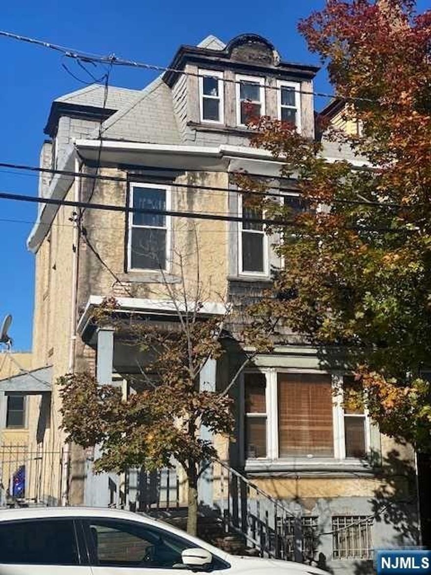 Residential property, needs updating. Close to public transportation, schools, houses of worship and major highways. Property sold as-is, buyer responsible for CO and fire inspections. Let's get this DEAL done, bring me your clients best offer. Please text John Domingues @ 973-704-6873 for instructions prior to showing.