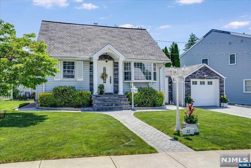 Welcome to your dream oasis! This charming 3-bedroom, 3-bath Cape Cod home offers a serene yard and a sparkling pool. The first floor features a spacious kitchen with a breakfast island, a bright dining room, a cozy living room, a versatile bedroom/office, and a full bath. Upstairs, enjoy two bedrooms and a large bathroom, with the main bedroom boasting vaulted ceilings and natural light. The lower level is perfect for entertaining, with a family room, bar nook, guest quarters, full bathroom, and a large laundry room. Ample closet space, a unique mudroom, and a beautiful deck overlooking a private backyard with a pool complete this perfect home. Comfort, beauty, and convenience await you!