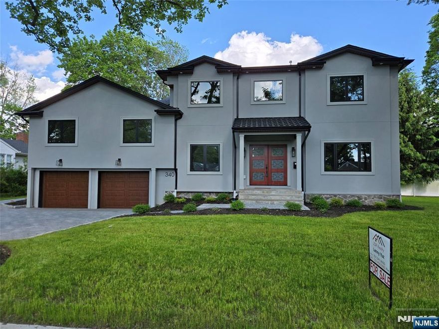 Step into this extraordinary new construction home, where luxury meets prime location on one of Paramus's most coveted streets. This masterpiece is steps away from Van Saun Park, schools, houses of worship, blending convenience with elegance. The moment you enter, you'll be captivated by the grand two-story foyer that seamlessly flows into a two-story living room. This dramatic open space is creating a stunning first impression. The walk-through pantry leads into a gourmet kitchen, designed for both function and flair. For the ultimate in privacy, the primary suite occupies its own floor, with an adjacent office/guest bedroom that adds versatility to the layout Downstairs, the finished basement transforms into the perfect entertainment hub, featuring a sleek bar area for casual gatherings or game nights. This home stands out, offering a lifestyle of luxury that's unmatched in the area. LA related to owner. Don't miss your chance to make this one-of-a-kind residence your own!!!