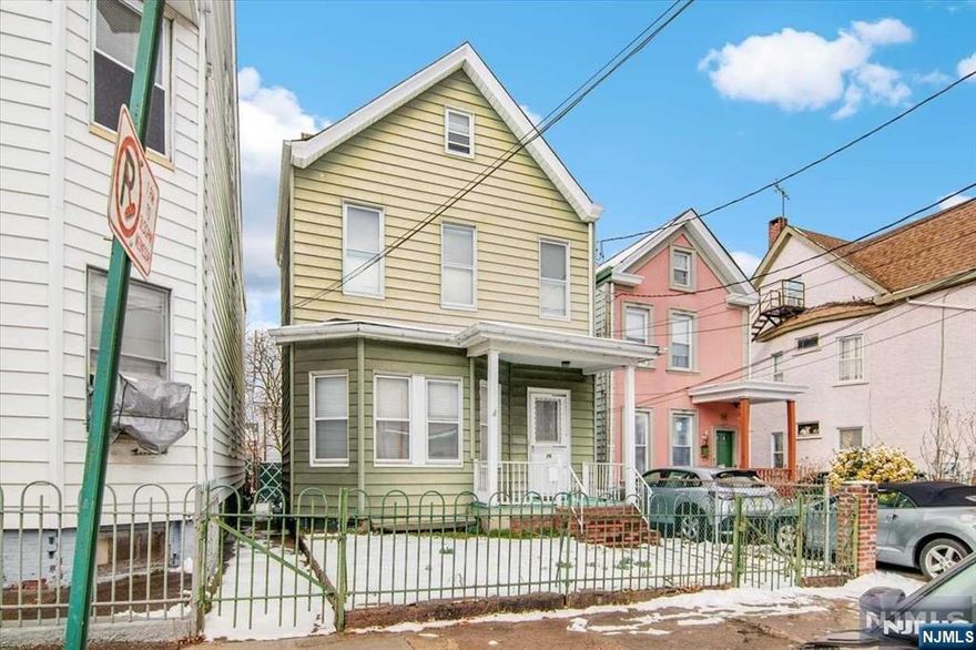 Welcome to this lovely two-family home nestled in the heart of Paterson, offering convenience and comfort for both investors and homeowners alike. Boasting a total of 4 bedrooms and 2.5 bathrooms spread across two separate units, this property provides ample living space and the potential for rental income. Convenient location close to shopping, dining, and entertainment options, easy access to major highways for seamless commuting, nearby parks and recreational facilities for outdoor enjoyment. This property presents an excellent opportunity for investors seeking a steady rental income stream in a highly desirable location. With its convenient amenities and proximity to highways, this two-family home is sure to attract tenants seeking accessibility and comfort. Don't miss out on this incredible opportunity to own a piece of Paterson's vibrant community.