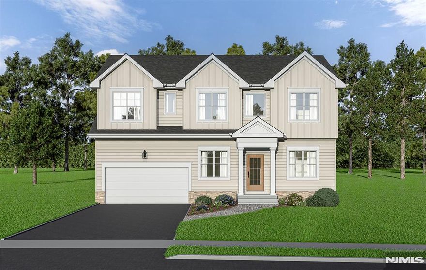 Brand New Construction built and designed by Blue Print Construction Builders. Work with our design team to SELECT FINISHES and CUSTOMIZE. Offering over 3,100 sq ft of Finished Living Space spanning three levels. Grand Foyer w/20ft ceilings and detailed Herring Bone HW floors, 1st Floor 10ft Ceilings, 9ft Ceilings on 2nd Fl & Basement. Impeccable Craftsmanship and Detailed Moldings throughout. Formal Dining Room, 1st Floor Guest Suite, Large Family Room w/gas FP & Sliders leading to outdoor patio. Impressive Kitchen with High End w/SS Appliances, Large Center Island, Quartz Counters & Double Stacked Cabinetry. Pantry and Mudroom complete 1st floor. AMAZING Second Floor Primary Suite w/ High Tray Ceilings, Walk-in Closet and a Relaxing Spa Inspired Bath. Three spacious secondary bedrooms, one En Suite, a Hall Bath & Laundry Room complete 2nd floor. Finished Basement with Large Recreation Room, Full Bath, Wet Bar, Office/Gym and Flex Space. 10 Year Builders Warranty. Close to shopping, schools, houses of worship and all major highways. March/April 2026 Completion.