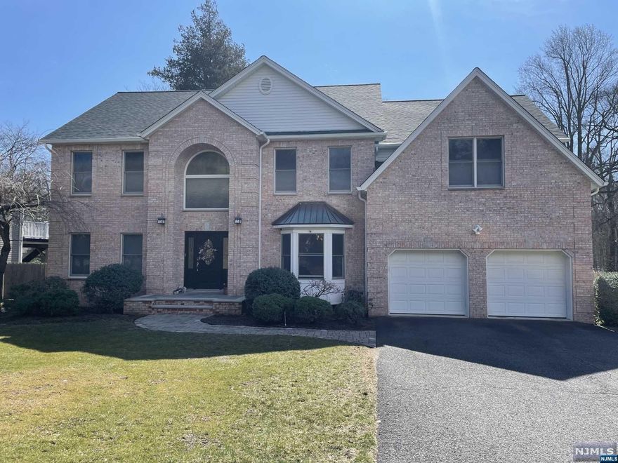 Beautiful 2000's center hall colonial sitting on more than half acre property. 1st floor offers foyer, formal living room, formal dining room, family room w/fireplace and plenty of natural light, breakfast area w/slider to beautiful private backyard, gourmet granite kitchen, laundry, 1 bedroom and 1 full bath. 2nd floor offers large MBR suite w/Walk-in closet, additional 2 closets and sitting area, master bath w/jacuzzi and shower stall, 3 generous sized bedrooms and 1 full bath. Basement is full unfinished w/high ceiling, plenty of storage and roughed out for future. New roof(2022), deck(2021), New fence(2022). Just finished power wash. Close to schools/parks/restaurants/center of town.