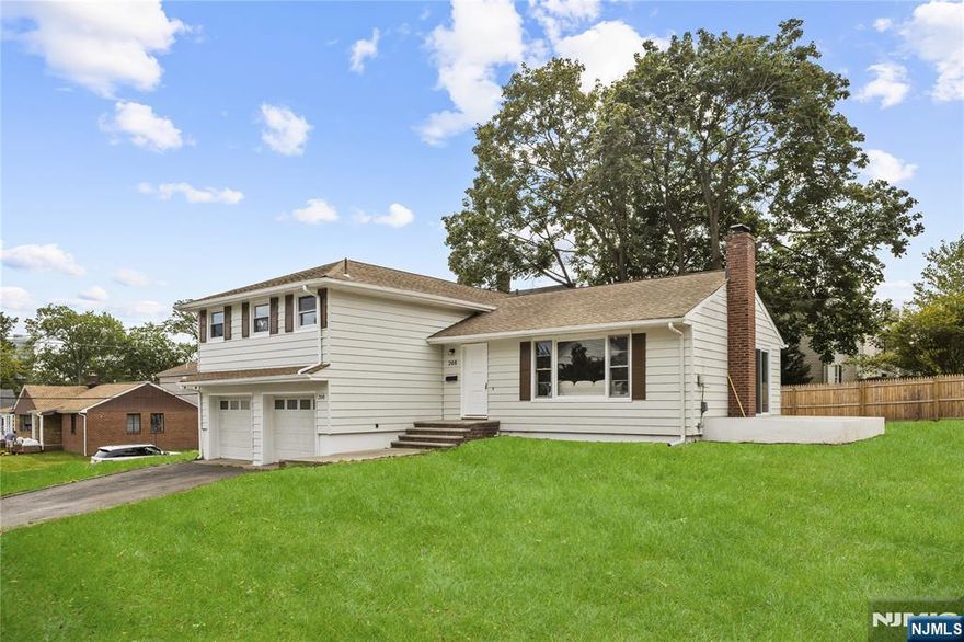 A fully renovated in 2025 move-in ready home offering 4 bedrooms and 2 bathrooms. Bright living and dining areas flow seamlessly into an updated kitchen, while well sized bedrooms and stylishly finished baths provide comfort throughout. Outside, enjoy a private yard and a 2 car garage. Conveniently located near neighborhood shops, parks, and transit, this property offers quick access to NJ Transit and major highways for an easy commute. If youâ€™re seeking a clean, turnkey home in a prime location that is ready to welcome you.