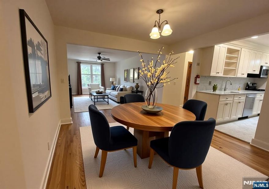 Welcome to this Truly, Lovely, One-Bedroom on Desirable Boulevard East at Pet Friendly Woodcliff Gardens! This Property Uniquely Overlooks the Breathtaking NYC Skyline to the East and the Spanning Green Space of Braddock County Park to the West. Open Design Layout in the Kitchen, Living Room & Dining Room Makes this Apartment Perfect for Entertaining or Just Relaxing. Fully Renovated Kitchen with Custom Wood Cabinets, New Stainless-Steel Appliances, Stunning Granite Countertops and Coordinating Backsplash! Full Bathroom Thoughtfully Designed in Neutral Tones with Built-in Shelving and Shower Storage. Spacious Bedroom Offers Double Closets and Natural Light from Two Large Windows. Meticulously Maintained and Tastefully Appointed, including Coordinating Fixtures, Freshly Painted Walls, Beautifully Resurfaced Hardwood Floors, Built-in Closet Storage and More! Woodcliff Gardens Offers an Outdoor Pool & Jacuzzi, Gym, Bike Room, Community Room, Library & Laundry Room On-Site. Convenient NYC Transportation at Your Doorstep!