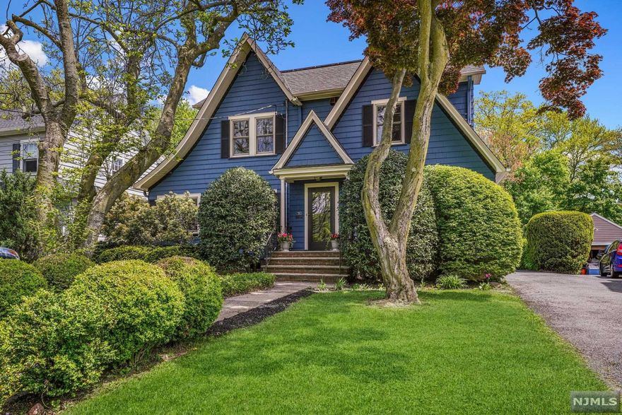 This perfect, chic, smart-sized home in a super convenient location, is a'True Blue' coveted Montclair Center Hall - full of hometown Mountie pride and spirit. The welcoming front walk, lined with boxwoods & mature plantings, beckons you into the fresh & crisp first floor: so bright & sunny. Updated white kitchen with subway tile, open shelving, stainless steel appliances & huge window overlooking the new bluestone patio & private, back yard. Second floor bath has cool, floating vanity & radiant heat. Three 2nd floor bedrooms with 3rd floor access through Office/Bedroom to two more bedrooms & full bath. Additional bath & tons of potential in the lower level. You'll be full of 'Mountie Pride' with easy access to MHS's sports fields (Champions in Girls Soccer, etc.) and just blocks to NYC transit, Farmer's Market, shopping, eateries & town pool/ice rink.