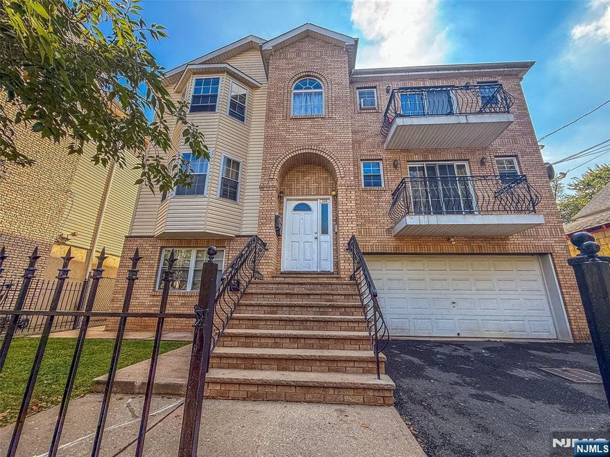 Recently painted and thoughtfully updated, this spacious three-family, income producing home offers both comfort and investment potential in the desirable central ward of Newark, NJ. Sitting on a rare double lot, the property features beautifully maintained and shiny hardwood floors that add warmth and character throughout. The second and third floor offer generous layouts with 3 bedrooms and 2 full baths, providing ample living space for larger households. The first floor (ground level) features a well- appointed 2 bedroom and 1 bath. Each unit includes its own laundry for added convenience. Enjoy a sizable backyard ideal for relaxation or entertaining, along with a 2-car garage and plenty of additional parking. Close to public transportation.